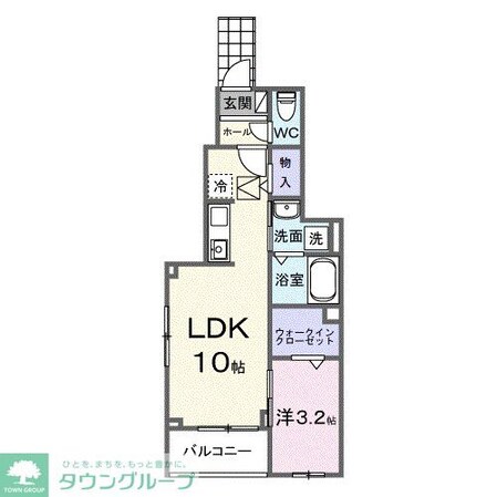 テルマエ大和の物件間取画像